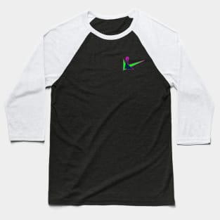 Neon Solar Flare Baseball T-Shirt